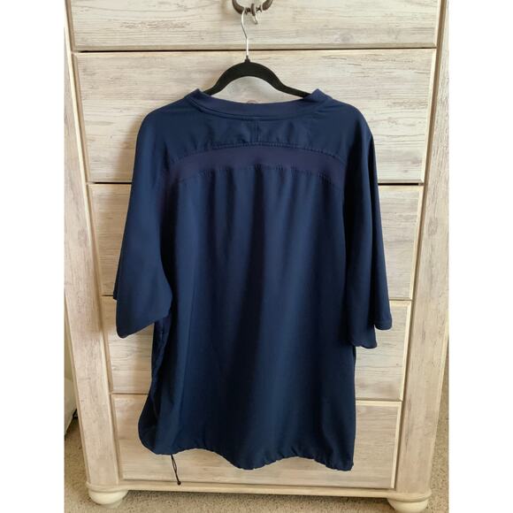 Men's XXL Under Armour Navy Active Shirt - Picture 2 of 4